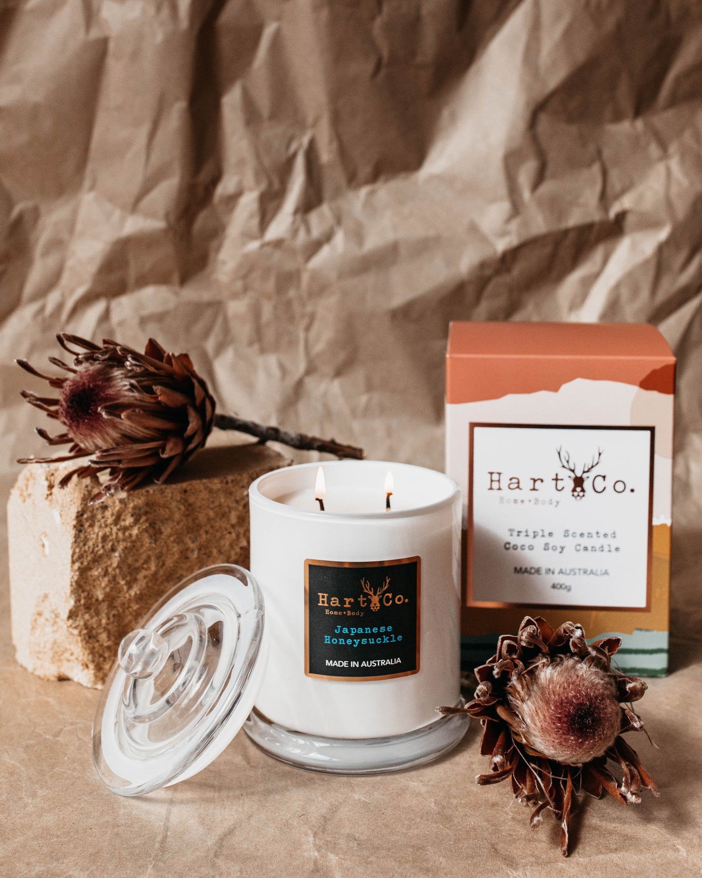 Japanese Honeysuckle Large Scented Candle